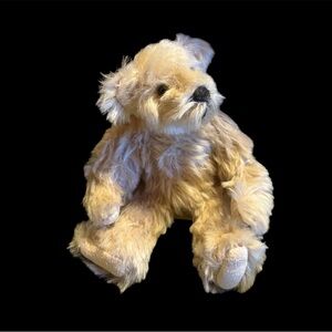 Handmade 7” mohair jointed teddy bear collectible